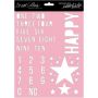 Szablon Prima Marketing Teresa Collins Signature Essentials A4, 3szt - 2